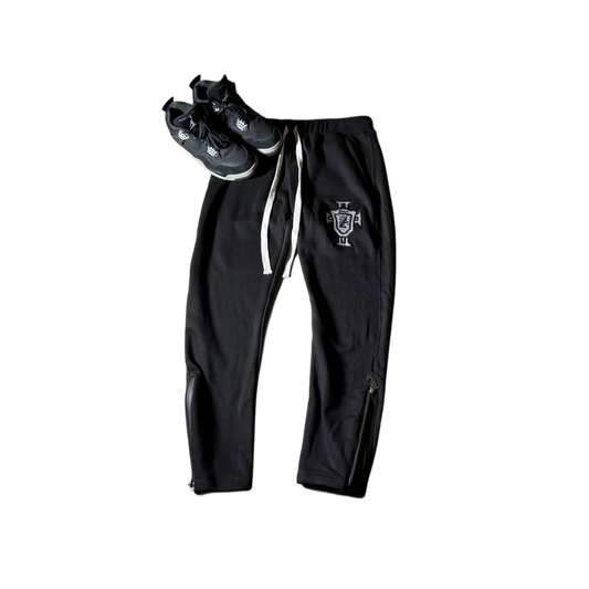 Black Portugal Flared Joggers
